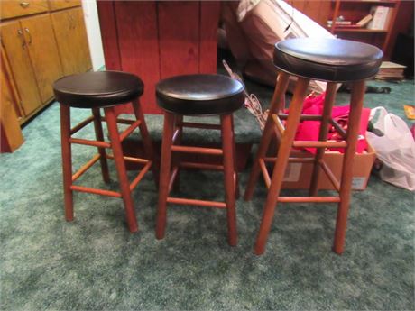 Bar Stool Lot: different sizes