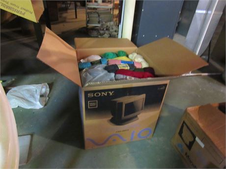 Yarn Lot: Large Box Filled