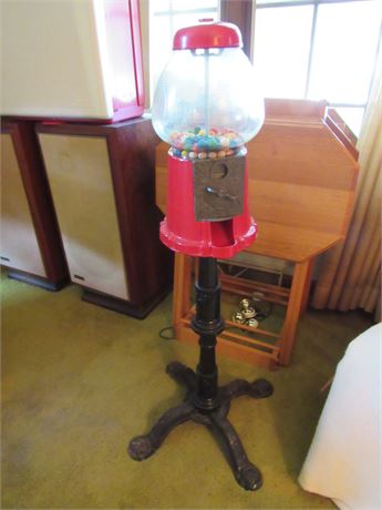 Vintage Carousel Gumball Machine