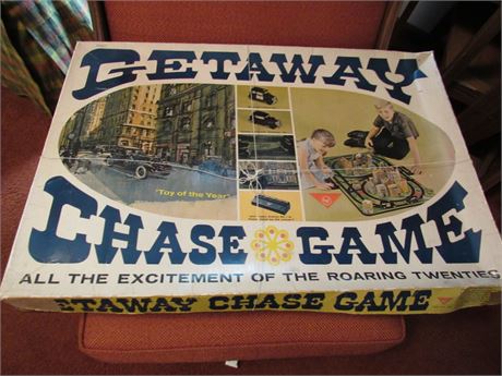 Get Away Chase Game in Original Box as Found
