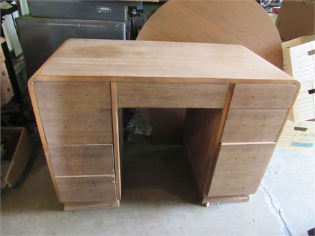 Wood Desk Ready to finish, no pulls