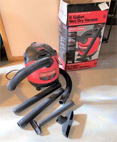 Craftsman 6-Gallon Wet/Dry Vacuum