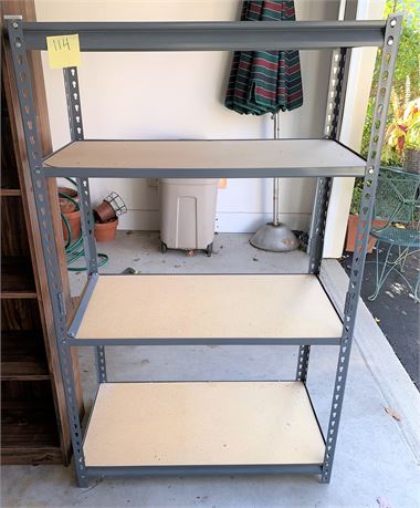 Metal Frame Utility Storage Shelf Unit