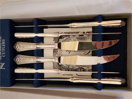 Newbridge Cutlery Celtic Steak Knives Set w/ Box