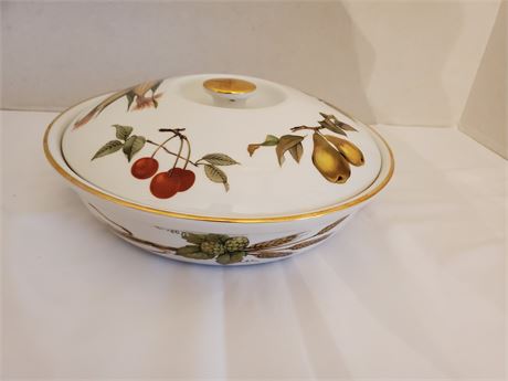 Royal Worcester Evesham Oven to Tableware Covered Casserole