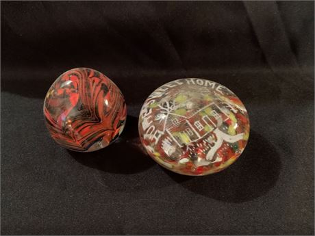 Indian Glass Paperweights