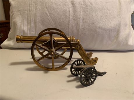 Brass Toy Cannons