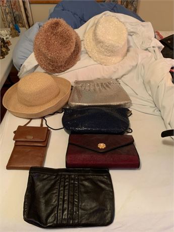 Vintage Purse and Hat Lot