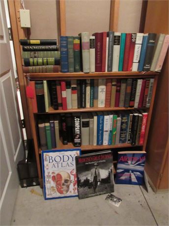 Book Lot. BOOKCASE NOT INCLUDED