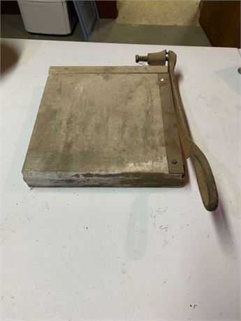 Antique Paper Cutter