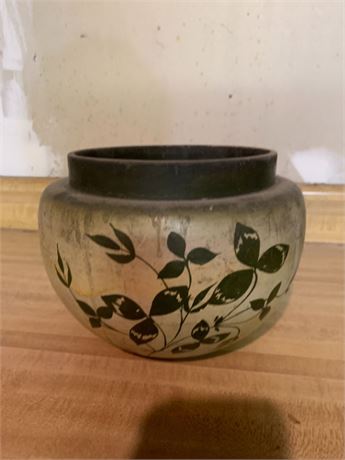 Hand Painted Pot