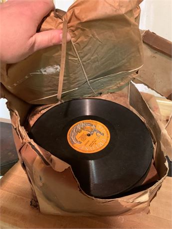 Record Box w/ Records