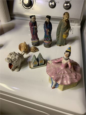 Assorted Japanese Figurines