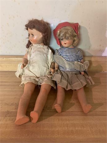 Antique Bisque dolls