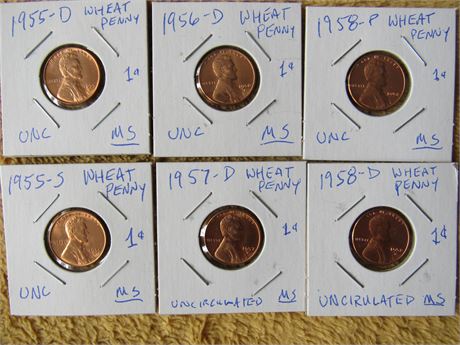 Wheat Penny Lot as shown