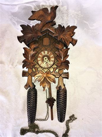 Vintage Anton Schneider Cuckoo Clock