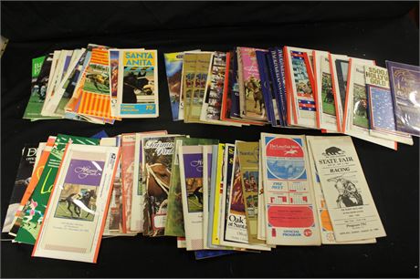1970's-1980's Horse Racing Programs Collection